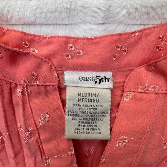 Women's Pink Blouse - Picture 2 of 2